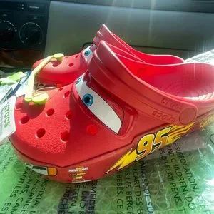 CROCS | Shoes | Lightning Mcqueen Crocs Junioradult Size 
